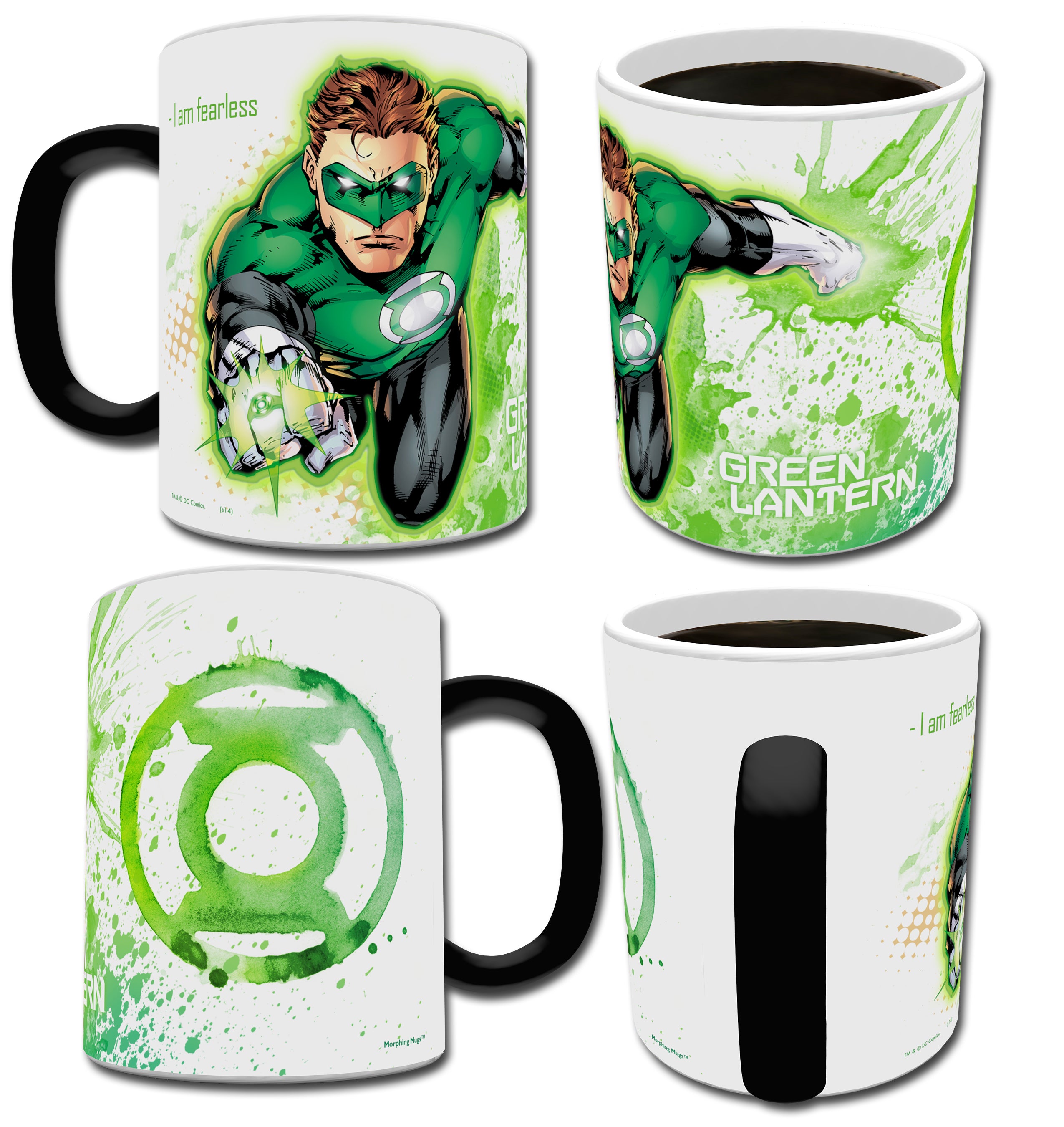 DC Comics (Justice League - Green Lantern) Morphing Mugs® Heat-Sensitive Mug MMUG110